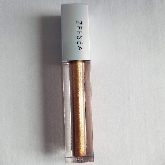 Zeesea - Glitter Liquid Eyeshaodow - 04 Sunset Bouldvard - Picture 7 of 9